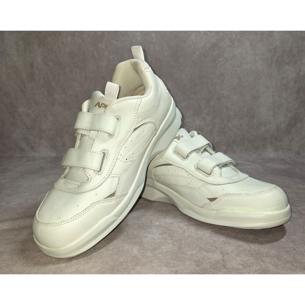 Apex Men’s size 8.5M double strap Ambulator G8210M White Athletic